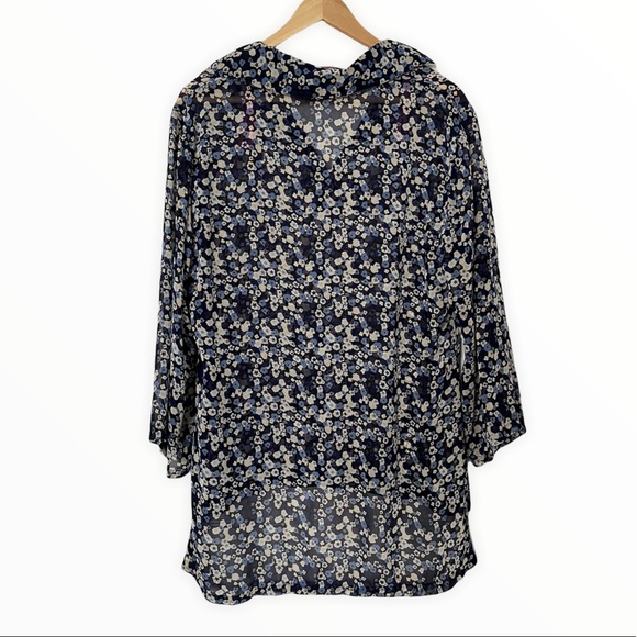 Isaac Mizrahi NY Hi/Low Blouse - Picture 6 of 7